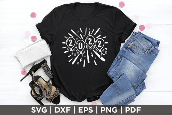 2022 New Year SVG for Crafts & Graphics