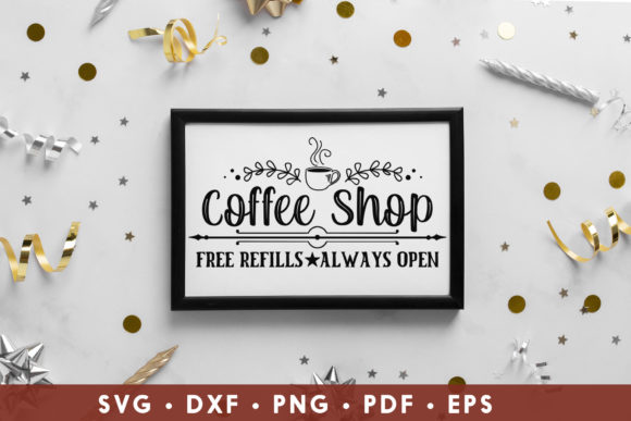 Coffee Quote SVG, Coffee Sign SVG