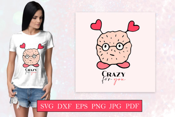 Crazy for You - Valentines Day Quote Svg