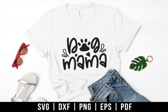 Dog Mama SVG: Graphics for Crafts and Creative Projects