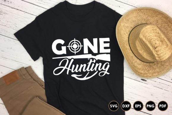 Gone Hunting, Hunting Quote SVG