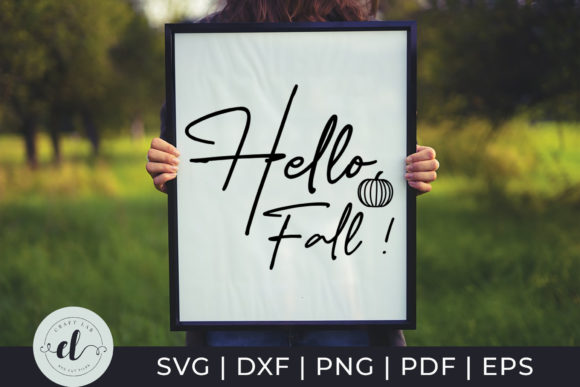 Hello Fall, Fall Quote SVG