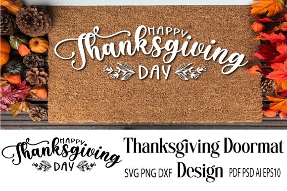 Thanksgiving Doormat SVG: Graphics and Crafts for Branding