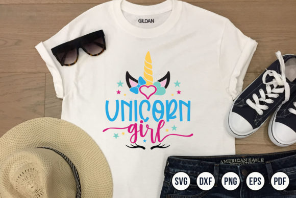 Unicorn Girl, Unicorn Quote SVG: Graphics and Crafts Magic