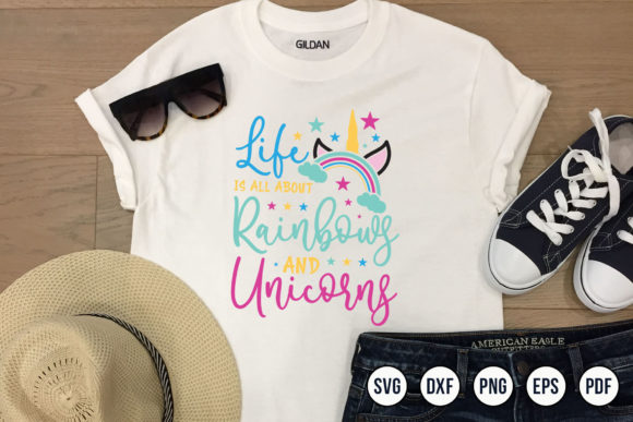 Unicorn Quote SVG: Graphics for Crafts and Creative Marketing
